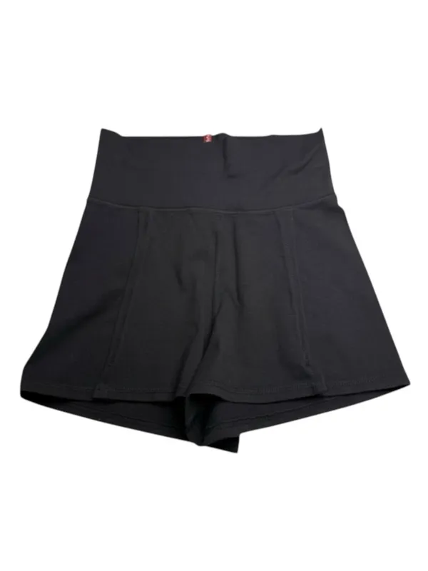 Y2K: new OG Hard Tail ✪ Stretch Fold Over Roll Down Hot Yoga Shorts ✪ Black ✪ M - Image 5