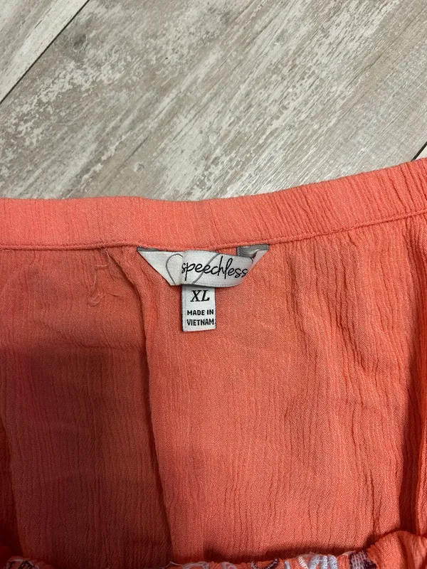 Speechless coral romper xl - Image 4