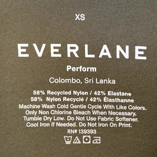 NEW Everlane Perform Sculpt‎ Leggings in Dark Forest Green - Image 7