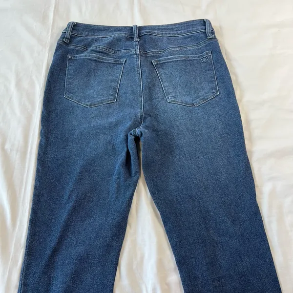 Minimalist Max Studio High Rise Skinny Jeans Size 14 Indigo Stretch Casual - Image 5
