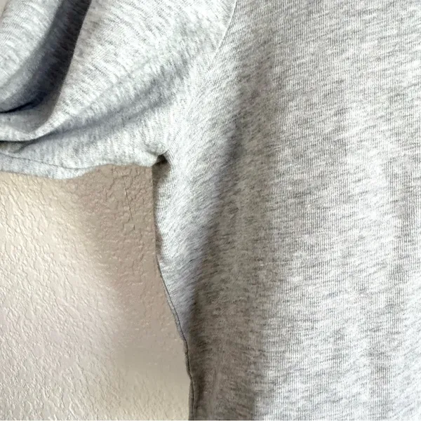 Kith Women Shirt Top Gray Lucy Cropped Long Sleeve Size XS - Image 5