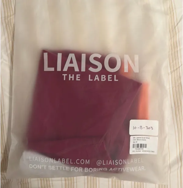 Liaison The Label Berry & Guava Workout Set | Size Medium Purple - Image 3