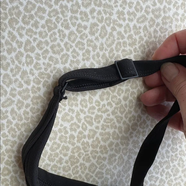 NWOT OFFLINE by Aerie Black Flare Jumpsuit Activewear with adjustable straps XL - Image 8