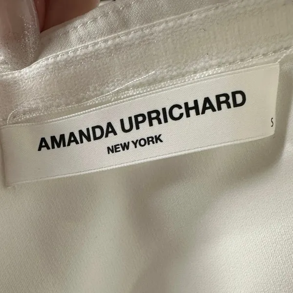 Amanda Uprichard Mezcal Mini Dress Women's White Size Small - Image 8