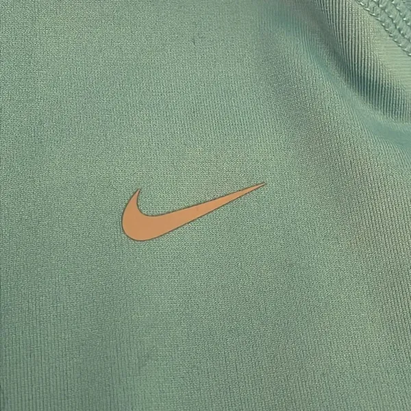 Nike Women's Dri-FIT 1/4 Zip Hooded Jacket Blue Medium Athletic TopNike Dri-FIT - Image 11