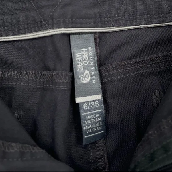 Mountain HardWear Ankle Outdoor Hiking Pants Women’s Size 6 in Charcoal Gray - Image 4