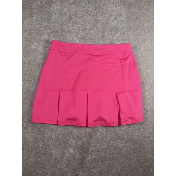 Nike tour performance pink pleated golf Tennis skirt small - Image 3