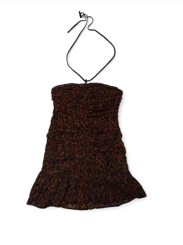Topshop Animal Print Dress - Image 3