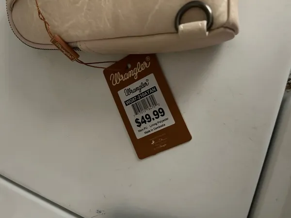 Wrangler Crossbody Purse Leather - Image 2