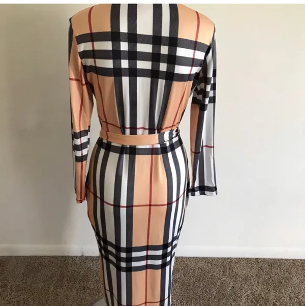 Size Large plaid dress New Multiple - Image 4