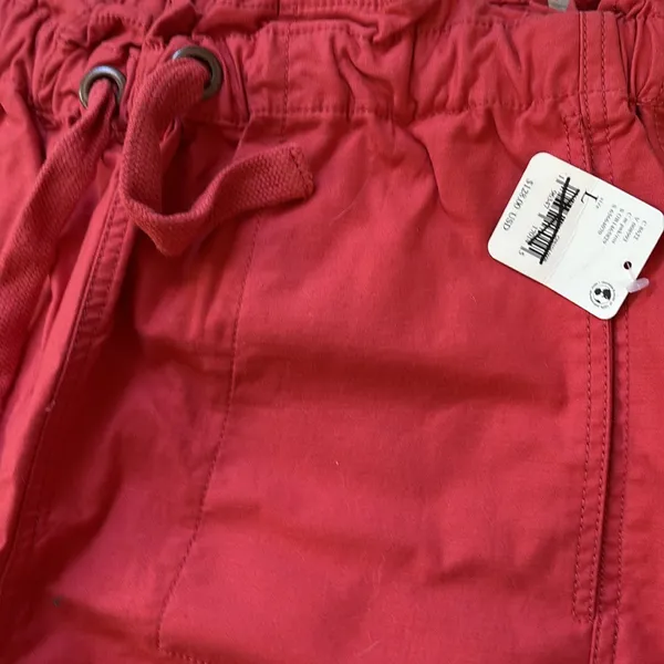 Free People Movement Orange Spring Trekker Jogger Pants Hot Sauce - Image 3