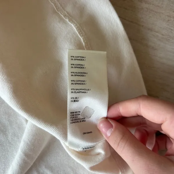 Maeve by Anthropologie Graphic Contrast Fitted T-Shirt Roller Skating Size M - Image 6
