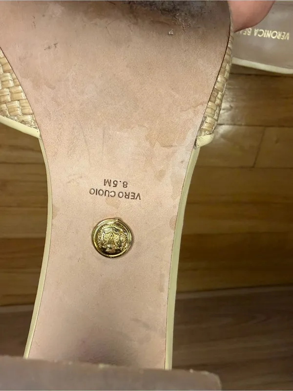 Veronica Beard Galessa Raffia Sandals - Size 8.5 - Image 8