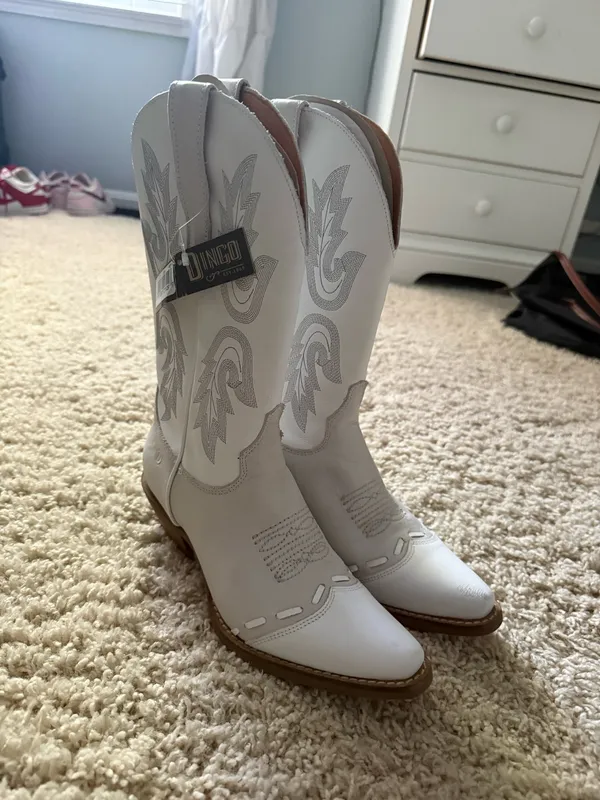 Dingo Cowboy Boots Leather - Image 3