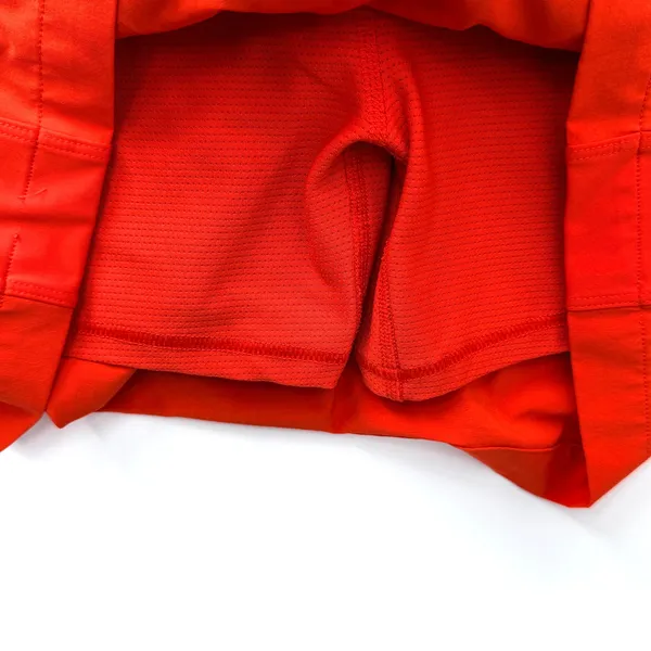 Athleta Orange Expedition Skort Dress Zip Front Travel Athletic Pockets Size 10 - Image 8