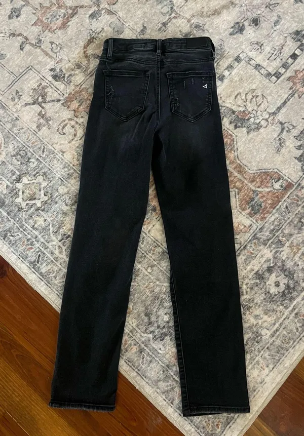 Hidden Jeans Black Straight Leg High Rise Jeans - Image 2