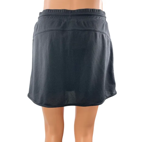 Outdoor Voices Gray Drawstring Athletic Running Built-In Shorts Skirt Skort Sz S - Image 3