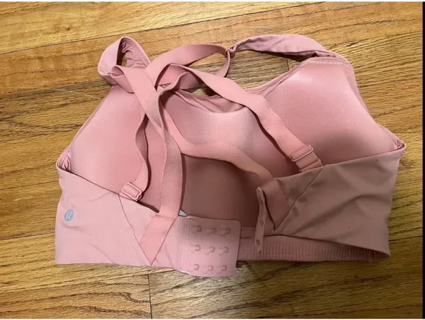 Pink Lululemon Sports Bra size 36D - Image 2