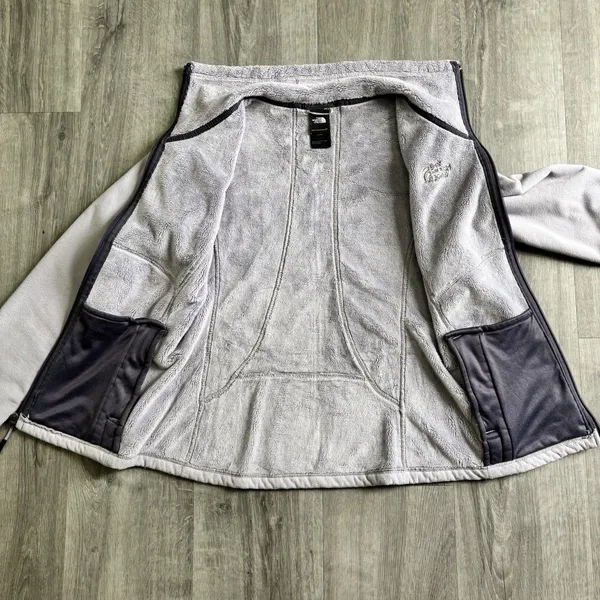 The North Face Morninglory Gray Jacket Coat Women's Size XS Full Zip Style C708 - Image 3
