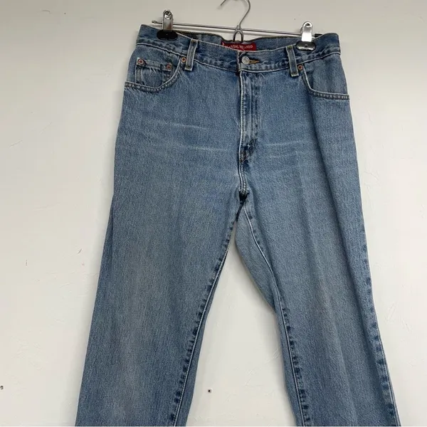 Levi’s Vintage 550 Classic Relaxed Straight Leg Jeans Womens 12 Blue 90s Denim - Image 2