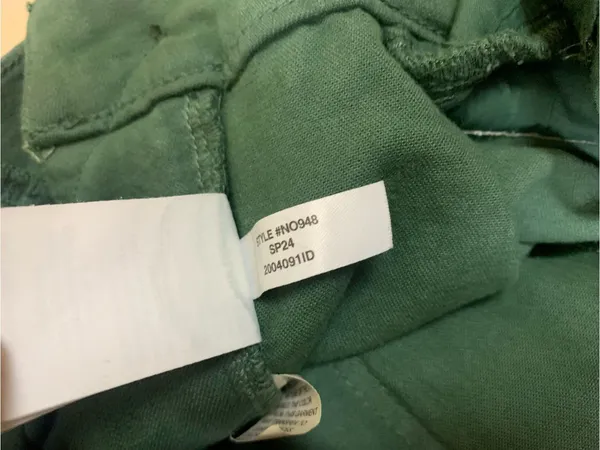 Madewell Emmett Wide Leg Crop Green High Rise Pants Casual Utility 28 - Image 6