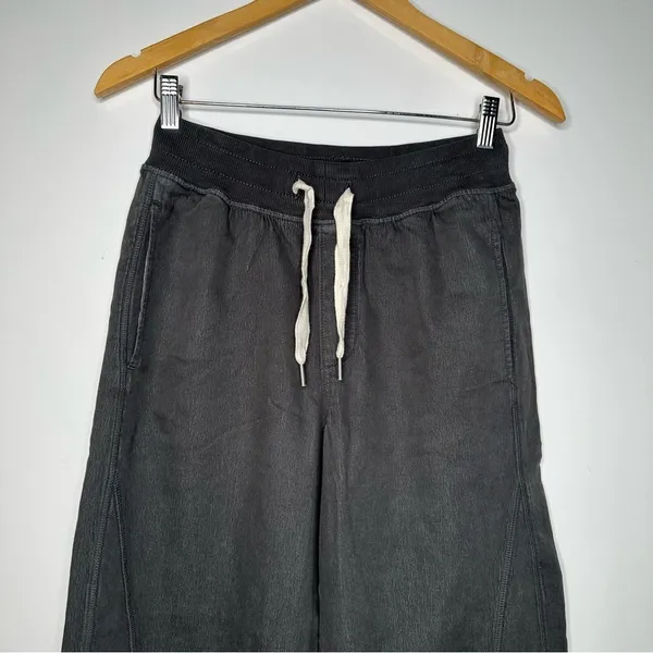 Aerie NWT Grey Soft Landing Wide Leg Trouser Pants Size XS - Image 5