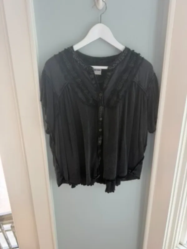 Free People We The Free Sofia Henley Blouse - Image 3