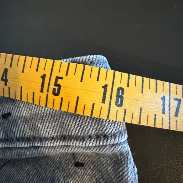 Abercrombie Fitch Ankle Straight Jeans 31/12S Curve Love Ultra‎ High Rise - Image 9