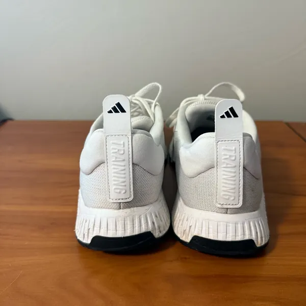 Adidas Everyset Trainer Running Workout Athletic Tennis Shoe White Black Wmn 8.5 - Image 2