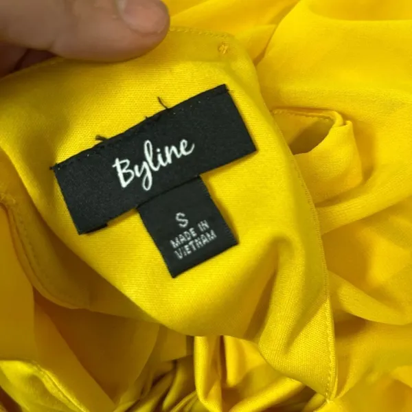 Byline Yellow dress - Image 4