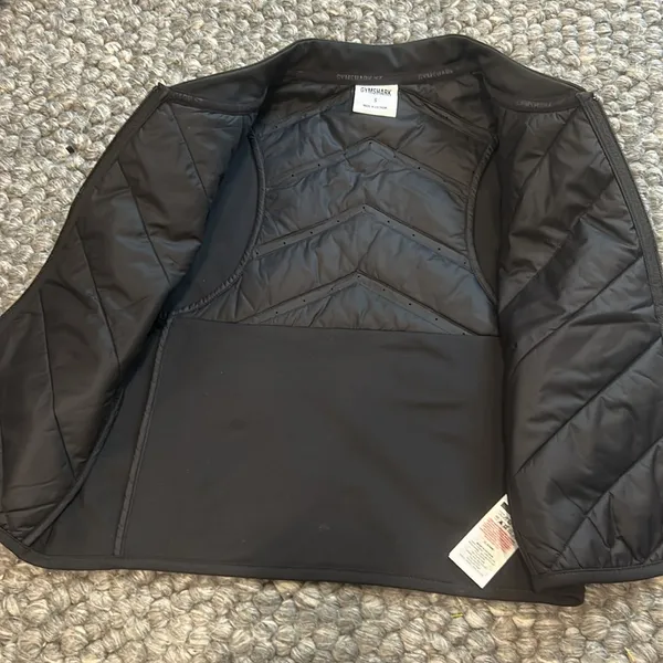 Gymshark Speed Gilet - Black Size Small - Image 8
