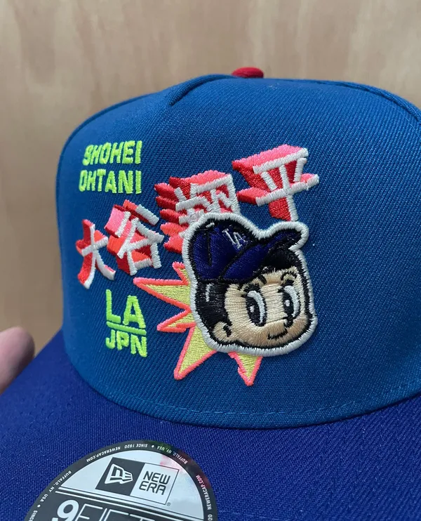 LOS ANGELES DODGERS SHOHEI OHTANI LA-JPN ASTRO BOY BLUE NEW ERA SNAPBACK in store exclusive - Image 3