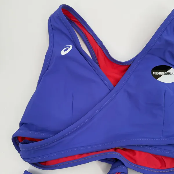 ASICS Beach Volleyball Bikini Set Size Small NEW Reversible UPF Protection NWOT - Image 6