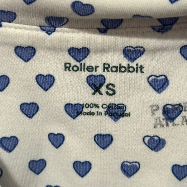 Roller Rabbit Hearts Polo Pajama Top - Image 5