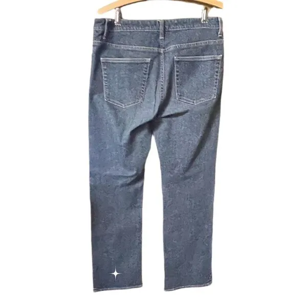 Vintage GAP size 12L Boot Cut stretch dark wash jeans - Image 7