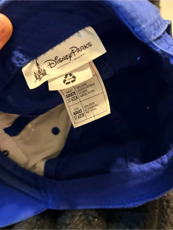 Disney Monsters University Royal Blue Cotton Baseball Cap - Image 5