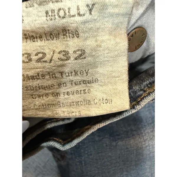Mavi 136 Molly Women's 32/32 Low Rise Flare Jeans Y2K Medium Wash Stretch - Image 8