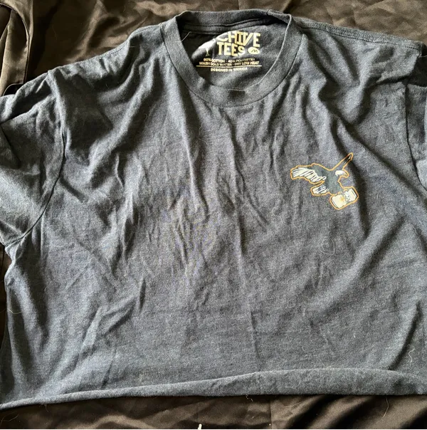 Busch cropped T shirt Gray Size M - Image 2