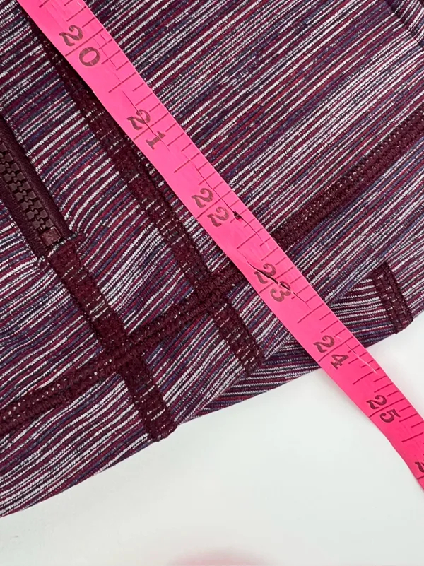 Lululemon Define Jacket
Edged Stripe Jacquard Blueprint Royal‎ Ruby - Image 6