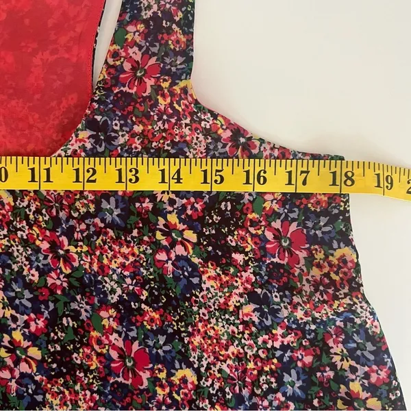 Xhilaration Womens Y2K Fairy Floral Top Sz M Sleeveless Cottage Boho Feminine - Image 6