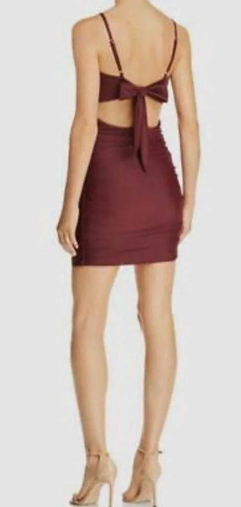 Tiger Mist Ruched Tie Back Dress - Image 2
