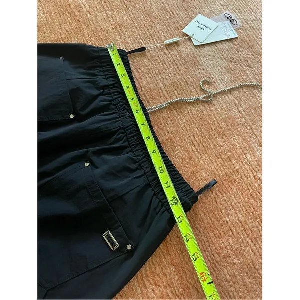 NWT ESPARANTO BLACK CARGO PANTS Black - Image 8