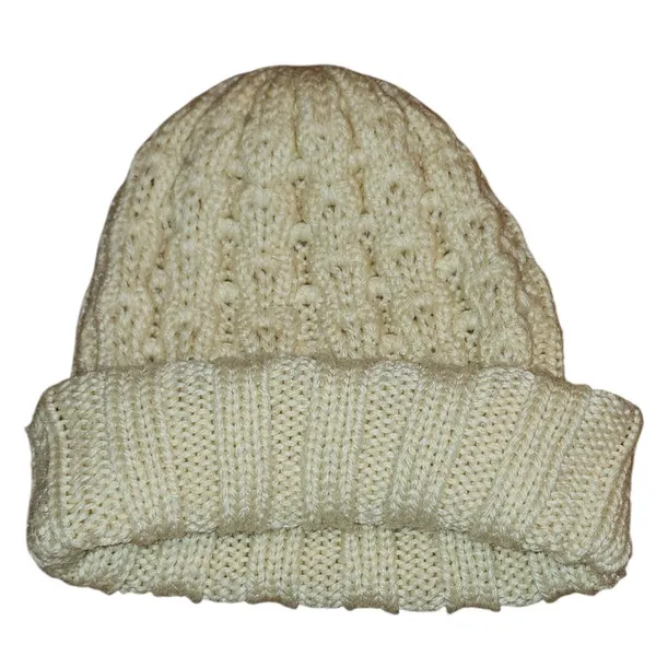 Knit Beanie Hat Winter Warm Cable Knit Slouchy‎ Thick Skull Cap Women - Image 3