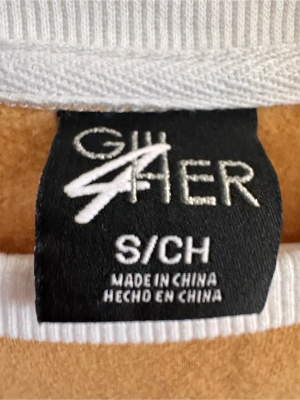 GIII 4Her San Francisco 49ers Colorblock Crewneck Sweatshirt NWT Small‎ - Image 2