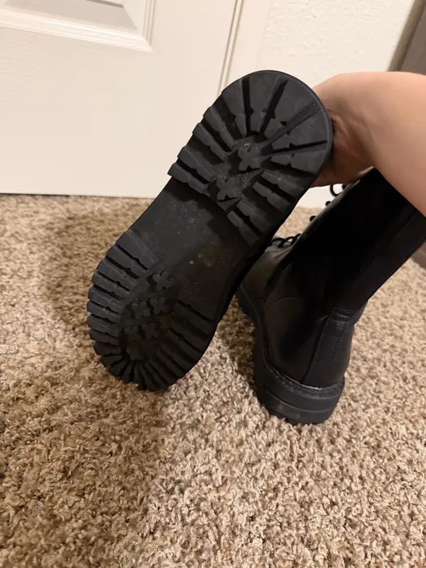 Lace up boots Black Size 8.5 - Image 6