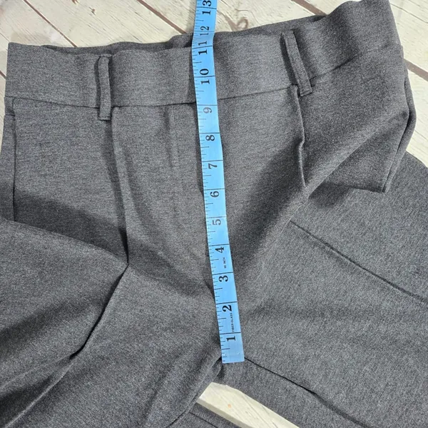 Quince Ultra-Stretch Ponte Flare Leg Pants‎ Charcoal Gray Womens Size Medium - Image 6