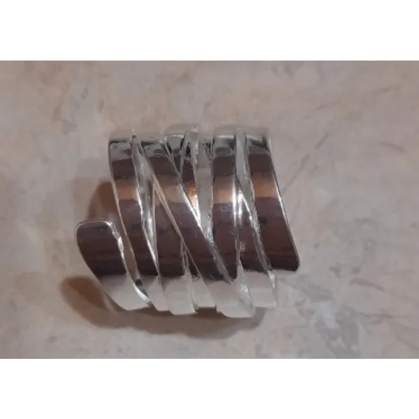 Boutique MultiLayer Adjustable Wrap Ring |‎ 925 Sterling Silver - Image 12
