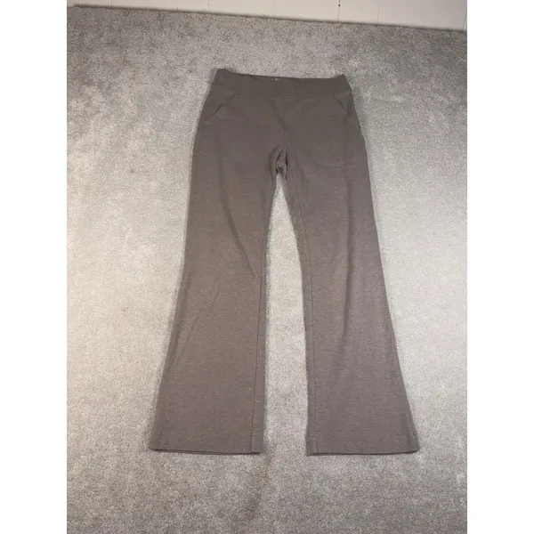 Duluth Trading Co Womens NoGA Naturale Cotton Bootcut‎ Pants Size Sx29 Brown - Image 2