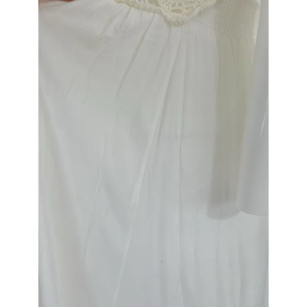 Lilbetter Womens Ivory Crochet Halter Maxi Dress Boho Beach Resort Vacation S - Image 10