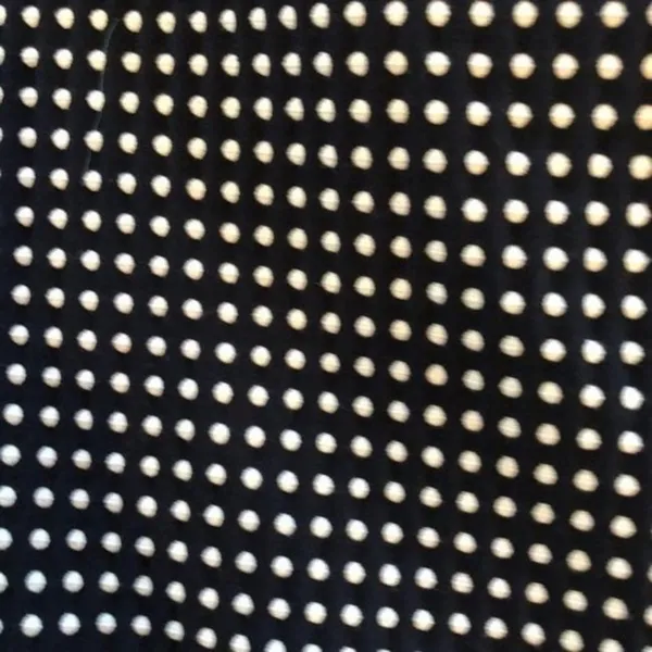 Club Monaco Marci Mini Dress Aviator Navy White Dots - Image 8